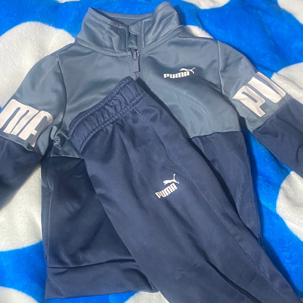 Puma Blue  Tracksuit